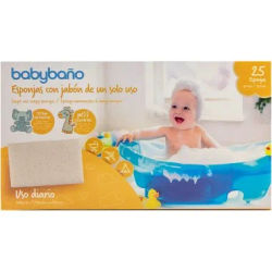 Esponjitas Jabonosas para Bebés. Babybaño