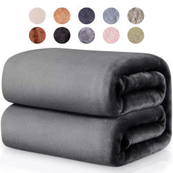 Nuevo&Almeritex Manta sedalina para Cama Sofá y Sillón, Manta Polar Lisa de Tacto Suave Super Caliente para Adulto y Niño,Sin Arrugas