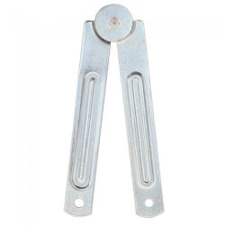 Bisagra Compás para Caballete 215x15,5x1mm - Herrajes para Muebles