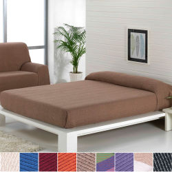 Colcha Multiusos Cama y Sofa. Jarapas Plaid Foulard cubrecama Mantas de Sofa Suave y Cómoda Practica y Suave. Poliéster Algodón- Modelo Espiga