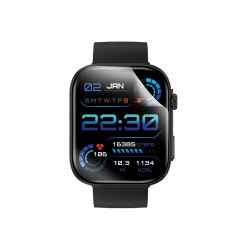 2 protectores smartwatch para Contact iStyle, Protector de pantalla hidrogel, Extrafuerte, Transparente