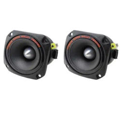 Altavoz Tweeter 190W rms,pico 380W, 2 unidades, automovil, baffles