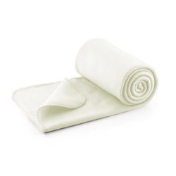 Acomoda Textil - Manta de Tejido Polar 100x150 cm. Manta Cálida, Transpirable, Suave y Ligera para Sofá, Cama y Viaje. Manta Térmica para Abrigo en Invierno de Color Beige y Gris, Ideal para Viajar y