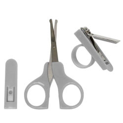Kiokids Set De Manicura Infantil Para Bebes Gris