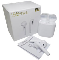 Auriculares Bluetooth 5.0 I9s Universal - Blanco