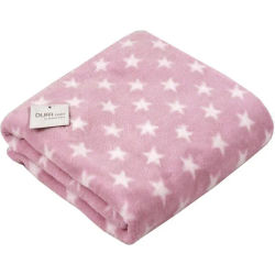 DUFFI BABY - MANTA ESTAMPADA "ESTRELLA" 100% POLIÉSTER (1 PIEZA) 80X110 CM - Manta Tejido Suave Antialérgico Para Bebés - Manta Diseños Encantadores Para Bebé - Manta Lavable y Duradera Para Bebés