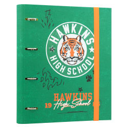 Carpeta 4 anillas stranger things high school