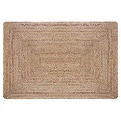 Factory Cuadros Alfombra de Yute Salónica 60x90cm - Decoración Natural