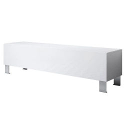 MB Muebles Bonitos - Mueble TV, Ancho 160cm, Colgante, Patas 2cm o 12cm, Más Colores, Modelo Luke H2