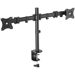 Soporte para Monitor Digitus - Ahorro de Espacio - Hasta 27 Pulgadas - Negro