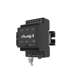 Shelly pro 3 - wifi lan smart relay bluetooth 3 channels, din bar, professional