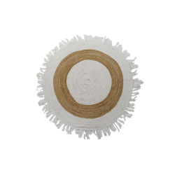 ALFOMBRA ALGODON JUTE 140X140X1 2100 GSM FLECOS TX187577