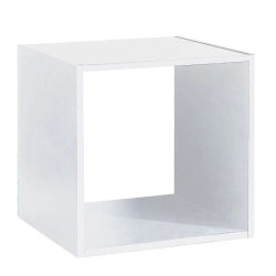 Estante Mix 1 Compartimento Blanco - Muebles de Recibidor y Estanterías