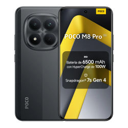 Móvil Xiaomi POCO M8 Pro 8GB+256GB Snapdragon 7s Gen 4 Pantalla AMOLED 6.83", 120Hz, 50MP OIS, 6500mAh, NFC, IP66, (Cargador no incluido)
