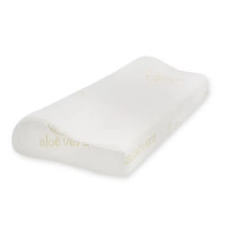 Almohada Cervical viscoelástica 70cm x 33cm, Reduce Dolores cervicales y con la Forma ergonómica aporta una Total adaptabilidad