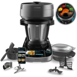 Cecotec Robot de Cocina Multifunción con Dispensador de Alimentos Mambo CooKing Victory. 1700W, 45 Funciones