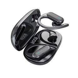 Auriculares Inalámbricos Deportivos F9 Pro 5 A520 IPX7 - Bluetooth 5.3 - Sonido Estéreo Hifi - Cascos con Gancho - Cargador Tipo C