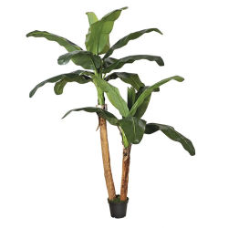 Catral | Planta Artificial Platanera 180 Cm | Plantas Artificiales Realistas | Decoración Para Hogar Y Oficina | Planta Artificial Grande | Perfecta Para Ambientes Modernos