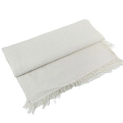 Almeritex 2000 Colcha Multiusos Sofa,Manta Foulard,Plaid para Cama,Cubresofa Cubrecama Marfil