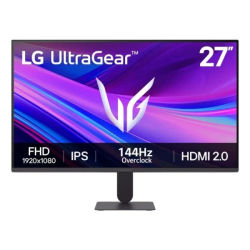 Lg ultragear 27g411a-b monitor gaming led 27” ips fullhd 144hz freesync hdr10 - respuesta 5ms - hdmi, displayport - vesa 100x100mm