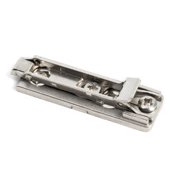 Base DOMI Recta para Bisagras de Muebles Modelo BAP3R