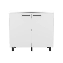 Mueble de Cocina Nápoles con Fregadero Integrado y Almacenamiento Cerrado, TUHOME CONCEPT