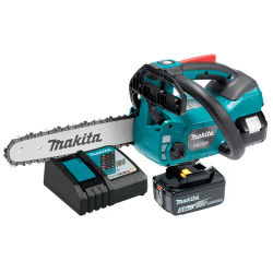 MAKITA - Sierra Cadena MAKITA DUC254Z 25cm 18V + 2 Baterias 5.0Ah BL1850B + Cargador DC18RC