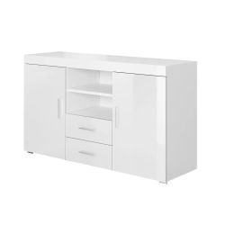 MB Muebles Bonitos - Aparador de salón, 140x82x40cm, Más Colores, 2 puertas, 2 cajones, Modelo Roque