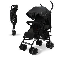 Asalvo Silla de Paseo para bebés ligera Tokyo - Desde 6 meses hasta 15 kg, Fácil de plegar, Compacta, Ruedas dobles, Multiposición