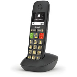 Gigaset E290HX Teléfono adicional DECT E290HX Altavoz, 150 entradas