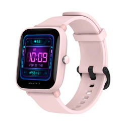 Xiaomi amazfit bip u pro rosa smartwatch 1.43'' táctil gps bluetooth pulsómetro notificaciones inteligentes