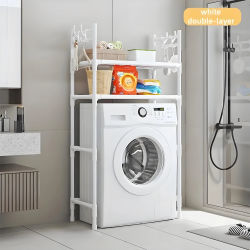 TopRed | Estanterías para Lavadora (opcional para 2ª y 3ª planta) – Estanterías de almacenamiento ahorradoras de espacio para baño y balcón. Adecuadas para detergente para ropa / detergente / ropa