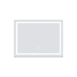 AICA Espejo de baño LED + Bluetooth + Regulación continua + Antivaho
