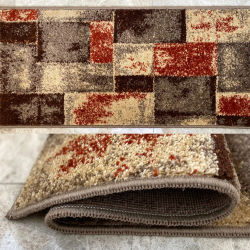 ALFOMBRAS IBERIA - Alfombra Pasillo Pelo Corto Polipropileno y Lavable Antideslizante Varias Medidas, Ideales para todo tipo de Pasillos Largos, Pie de Cama, Corredor