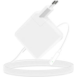 Cargador 85W con conector tipo L Compatible con MAC Pro, Adaptador de Corriente Compatible para MAC Pro 13" 15" 17" 2009 2010 2011 2012,Modelos A1343 A1222 A1297 A1290
