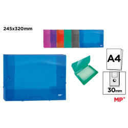 MP CARPETAS LOMO 3CM CON GOMA A4 COLORES SURTIDOS PARA COLEGIOS OFICINAS CALIDAD GARANTIZADA ENVIO COLOR ALEATORIOS