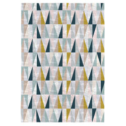 RUGS&RUGS - Alfombra decorativa SANSA multicolor. Varios tamaños disponibles.