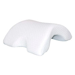 Almohada forma de arco U de espuma viscoelástica Kinoto, multifuncional, contorno ergonómico, entumecimiento