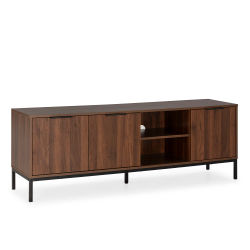 VS Venta-Stock Mueble Tv Auri 3 puertas color Nogal