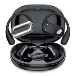 TEISCHE Auriculares Deportivos de Bluetooth V5.4 Cascos Auriculares Inalámbricos de Conducción Ósea Batería 500 mAh de 40H
