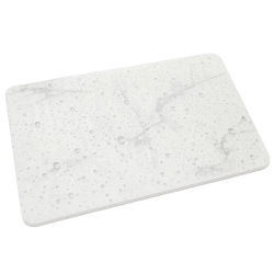 Alfombra de Baño de Piedra Diatomita 40x60 cm. Tapete Antideslizante de Secado Rápido y Alta Absorción Práctico, Higiénico y Funcional para el Hogar