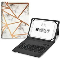 Subblim Funda Tablet 11” Teclado Bluetooth Español Ultra Slim Keytab Pro Trendy Comic