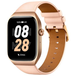 Mibro Watch T2 - Smartwatch con llamadas Bluetooth, GPS, pantalla AMOLED, correa de silicona y cuero, Smartwatch Mibro Watch T2 reloj inteligente con llamadas y GPS, Mibro-reloj inteligente T2 con GPS