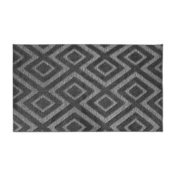 ALFOMBRA POLIESTER 140X200X0 350 GSM GRIS TX210517