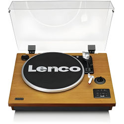 Tocadiscos Lenco LS-55 Bluetooth con Altavoces Incorporados y Codificación MP3 Directa