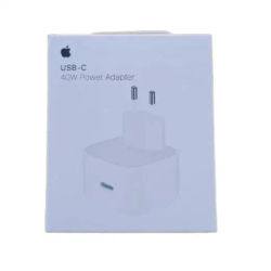 Cargador Apple USB-C de 40W – Carga Rápida y Eficiente para iPhone y iPad Pro – Sin Cable