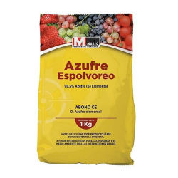 MASSO GARDEN Azufre para las Plantas Amarilla Masso 1Kg - Mejora la Salud de Tus Plantas - Protección Natural - Previene Enfermedades y Plagas
