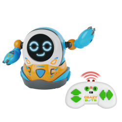 Xtrem Bots - Roll | Robot Juguete | Juguetes Niños 5 Años O Más | Robot Teledirigido Y Programable | Juguetes para Niños De 5 Años O Más | Vector Robot