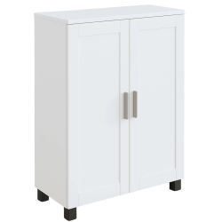 Miroytengo Mueble Zapatero Nápoles Moderno Bajo para todo tipo de estancias en Color Blanco Mate 61x84x34 cm