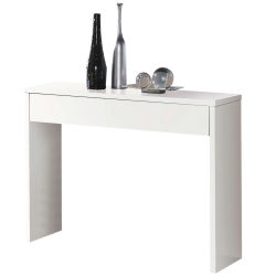 Miroytengo Mueble de Entrada Recibidor Lupe Estilo Moderno Color Blanco 101x76x30 cm